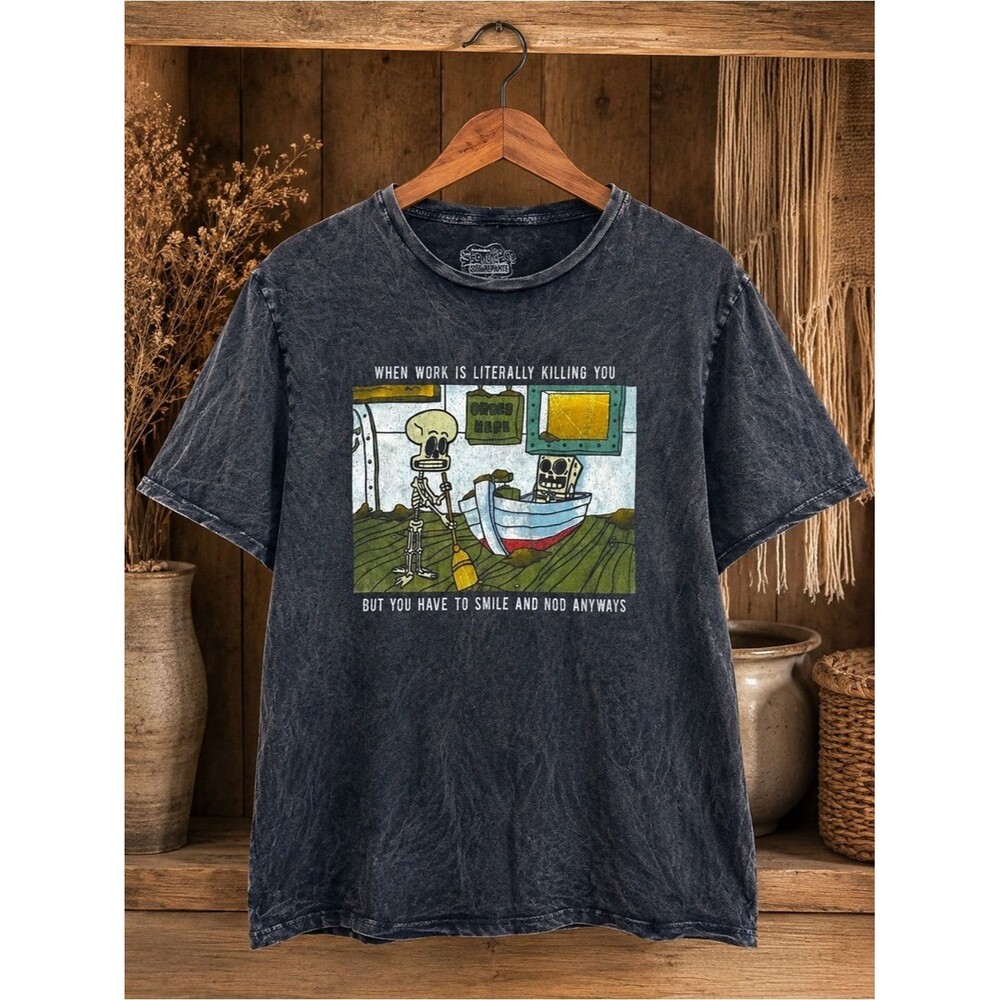 Nickelodeon SpongeBob Square Pants T-Shirt Size‎ Large